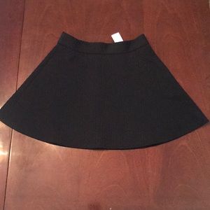 New with Tags Banana Republic Black Flare Skirt